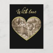 ヴィンテージ恋愛夫婦 ポストカード (正面)