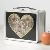 ヴィンテージ恋愛夫婦 メタルランチボックス (インサイチュ)