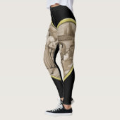 ヴィンテージ恋愛夫婦 レギンス (左)