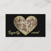 ヴィンテージ恋愛夫婦 ロイヤリティカード (正面)