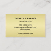 ヴィンテージ恋愛夫婦 名刺 (裏面)