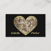 ヴィンテージ恋愛夫婦 名刺 (正面)