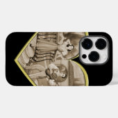 ヴィンテージ恋愛夫婦 Case-Mate iPhoneケース (裏面 (横))