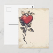 ヴィンテージ恋文 ポストカード (正面/裏面)