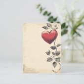 ヴィンテージ恋文 ポストカード (スタンド正面)