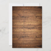 ヴィンテージ恐竜の誕生日パーティー 招待状 (裏面)