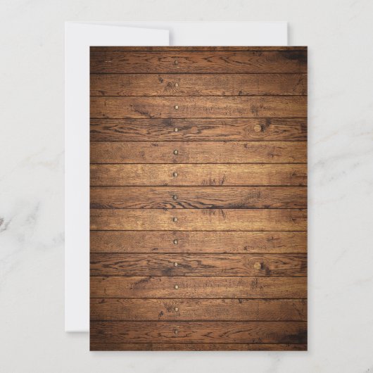 ヴィンテージ恐竜の誕生日パーティー 招待状 (裏面)