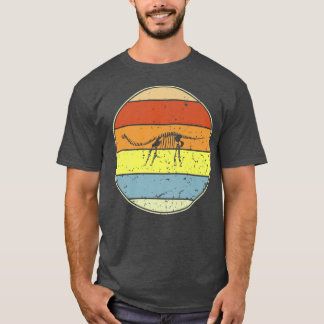 ヴィンテージ恐竜の骨格レトロ恐竜の骨格 Tシャツ
