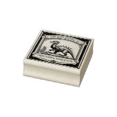 ヴィンテージ恐竜名前をカスタムする蔵書票 ラバースタンプ (スタンプ)