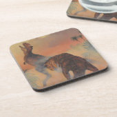 ヴィンテージ恐竜、ジャングルのカルノタウロスの轟音 コースター (左側)