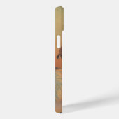 ヴィンテージ恐竜、ジャングルのカルノタウロスの轟音 Case-Mate iPhoneケース (裏面 / 右)