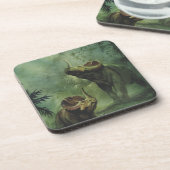 ヴィンテージ恐竜、ジャングルのセントロザウルス コースター (左側)