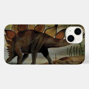 ヴィンテージ恐竜、ステゴサウルス、穂状花序 Case-Mate iPhone 14ケース
