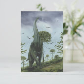 ヴィンテージ恐竜、ソロポセイドンと鳥飛んでいる (スタンド正面)