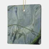 ヴィンテージ恐竜、メガノサウルス セラミックオーナメント (左)