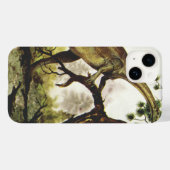 ヴィンテージ恐竜、木の上に放牧 Case-Mate iPhoneケース (裏面 (横))
