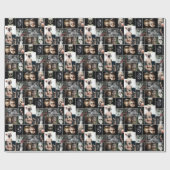 ヴィンテージ悪夢が人形を抱え転がる ラッピングペーパー (フラット)