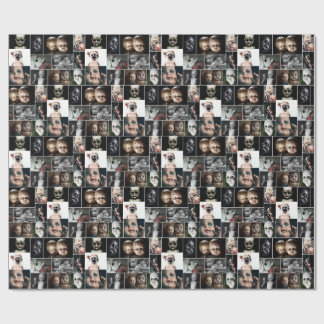 ヴィンテージ悪夢が人形を抱え転がる ラッピングペーパー