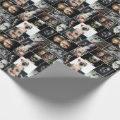 ヴィンテージ悪夢が人形を抱え転がる ラッピングペーパー (角)