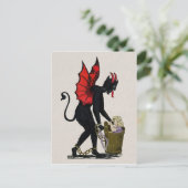 ヴィンテージ悪魔ポストカード ポストカード (スタンド正面)