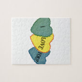 ヴィンテージ愛するハート ジグソーパズル (横)