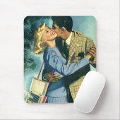 ヴィンテージ愛とロマンス、クリスマスダンス マウスパッド (マウス)