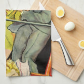 ヴィンテージ愛とロマンス、ジェットコースター乗り キッチンタオル (四つ折り)