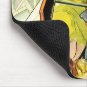 ヴィンテージ愛とロマンス、ジェットコースター乗り マウスパッド (コーナー)