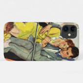 ヴィンテージ愛とロマンス、ジェットコースター乗り Case-Mate iPhoneケース (裏面(横))