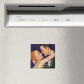 ヴィンテージ愛とロマンス、ハリウッド日付を保存 マグネット (インサイチュ (食洗機))