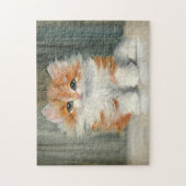 ヴィンテージ愛らしいキットンメタプルケバウ絵画ム ジグソーパズル (縦)