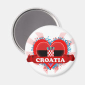 ヴィンテージ愛クロアチア マグネット (正面/裏面)