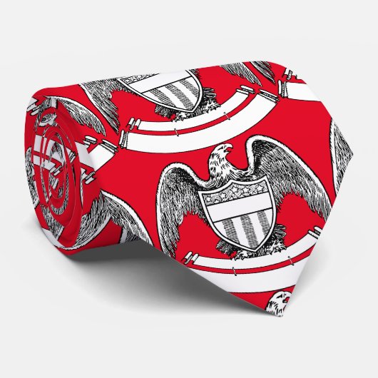 ヴィンテージ愛国イーグルプラークThunder_Cove ネクタイ (ロール)