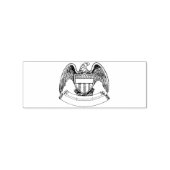 ヴィンテージ愛国イーグルプラークThunder_Cove ラバースタンプ (押印)