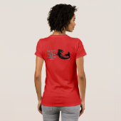 ヴィンテージ愛国イーグルプラークThunder_Cove Tシャツ (裏面フル)
