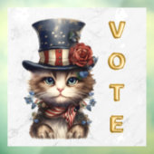 ヴィンテージ愛国キッテン投票 ウィンドウサイン (シート3)