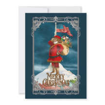 ヴィンテージ愛国サンタ