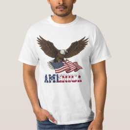 ヴィンテージ愛国ワシTシャツ Tシャツ