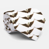 ヴィンテージ愛国主義アメリカのハゲ飛んでいるワシ ネクタイ (ロール)