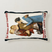 ヴィンテージ愛国兵による勝利貸出 アクセントクッション (正面)