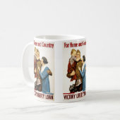 ヴィンテージ愛国兵による勝利貸出 コーヒーマグカップ (正面左)