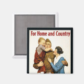 ヴィンテージ愛国兵による勝利貸出 マグネット (正面/裏面)