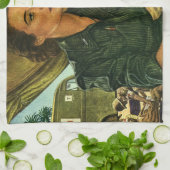 ヴィンテージ愛国医療ナースオン電話 キッチンタオル (折り畳み)