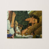 ヴィンテージ愛国医療ナースオン電話 ジグソーパズル (横)