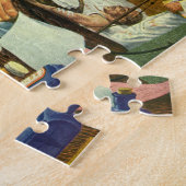 ヴィンテージ愛国医療ナースオン電話 ジグソーパズル (側面)