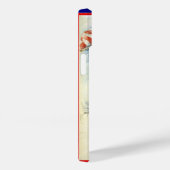 ヴィンテージ愛国女性wアメリカ国旗のポスターアート Case-Mate iPhoneケース (裏面 / 右)