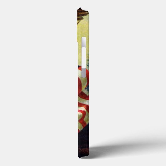 ヴィンテージ愛国心イーグルアメリカ国旗 Case-Mate iPhoneケース (裏面 / 左)