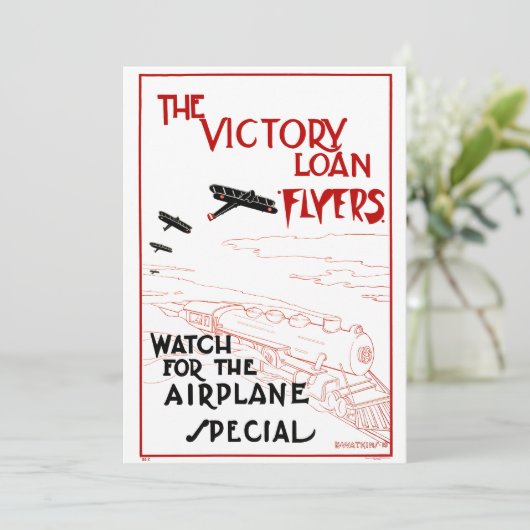 ヴィンテージ愛国戦勝機飛行機 (スタンド正面)