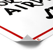 ヴィンテージ愛国戦勝機飛行機 ポスター (角)