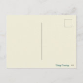 ヴィンテージ愛国的なアメリカの自由の国 シーズンポストカード (裏面)